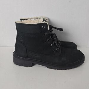 Kamik Black Leather Boot